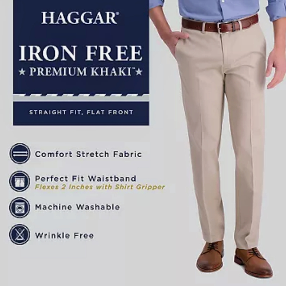 Haggar Big and Tall/Regular  Premium Classic fit dress pants